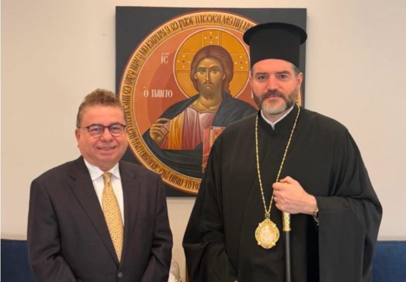 Συνάντηση-του-Αρχιεπισκόπου-Καναδά-Αποστόλου-με-τον-Διευθυντή-Ελληνικής-Παιδείας-της-Αρχιεπισκοπής