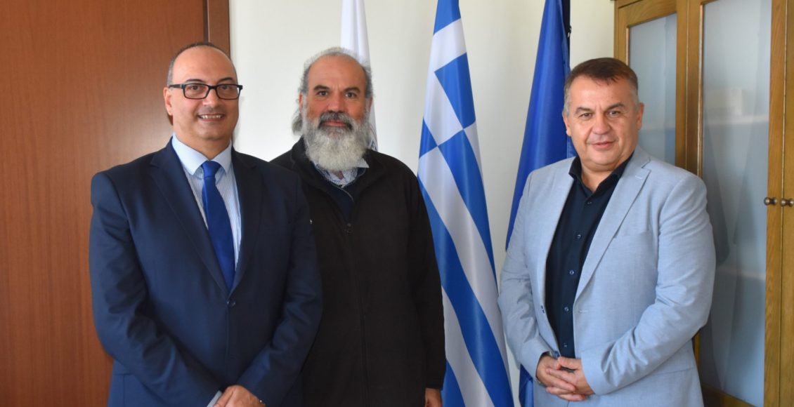 Επίσκεψη-εκπροσώπων-της-Πατριαρχικής-Ανώτατης-Εκκλησιαστικής-Ακαδημίας-Κρήτης-στον-Πρύτανη-του-ΕΛΜΕΠΑ