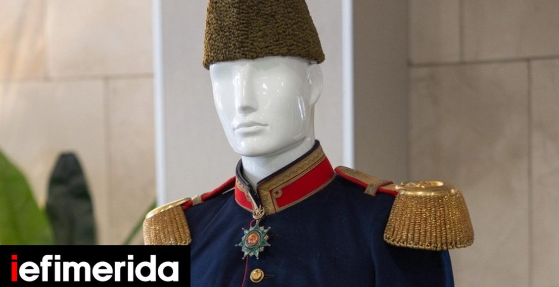 Θεσσαλονίκη:-Στο-«φως»-η-αυθεντική-στολή-του-τελευταίου-Οθωμανού-διοικητή,-Χασάν-Ταχσίν-Πασά,-με-επιχρυσωμένες-επωμίδες