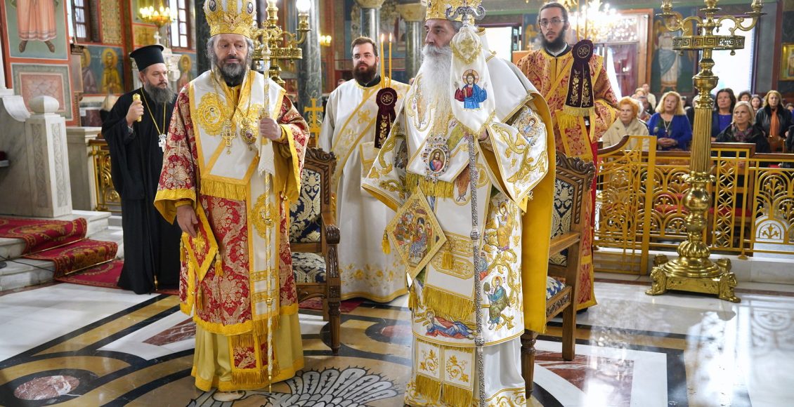 Η-εορτή-του-Αγίου-Μεγαλομάρτυρος-Δημητρίου-του-Μυροβλύτου-στην-Ιερά-Μητρόπολη-Πειραιώς.