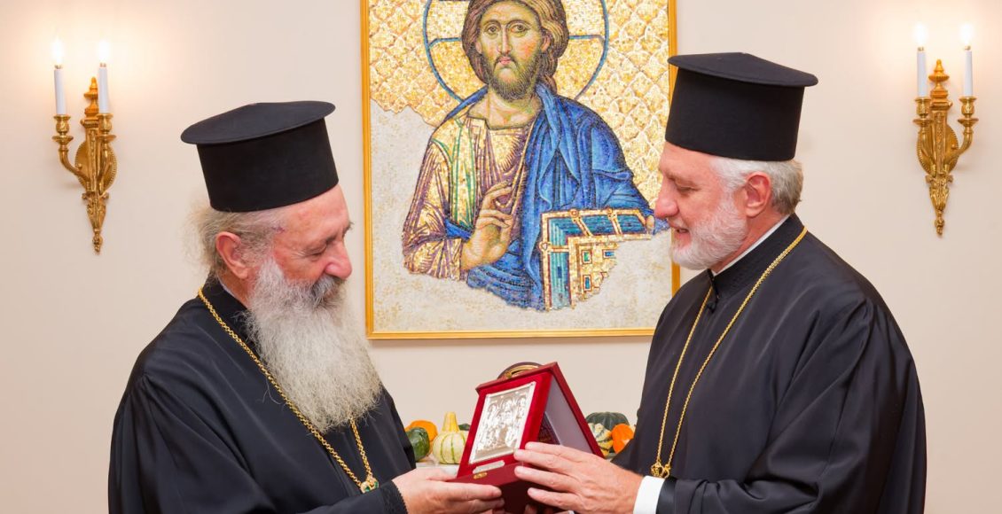 Ο-Κεφαλληνίας-Δημήτριος-στον-Αρχιεπίσκοπο-Αμερικής-Ελπιδοφόρο