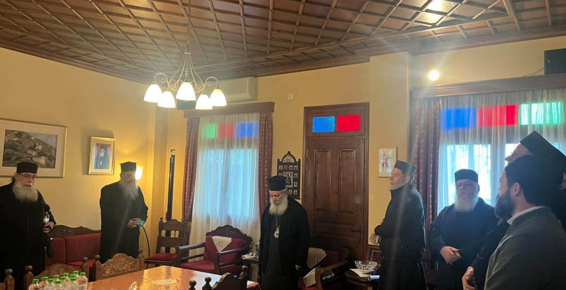 Ιερατική-Σύναξη-στην-Αρχιερατική-Επιτροπεία-Αιγίνης